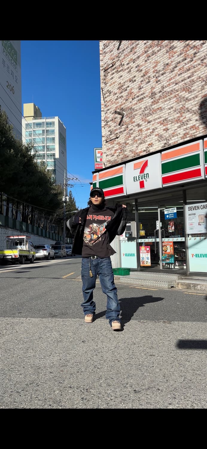 아이언메이든 빈티지 밴드티 상품이미지5