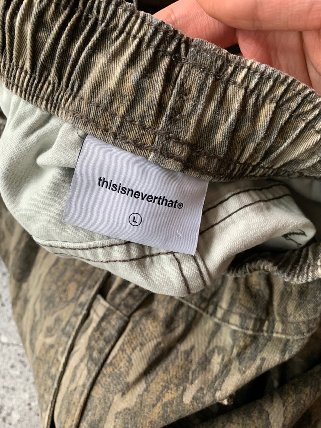 디스이즈네버댓 Flow Pant Camo 상품이미지4