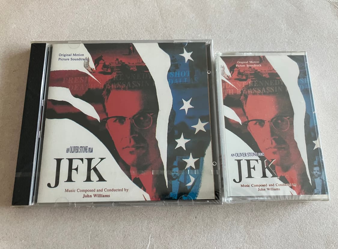존 F.케네디 영화 JFK OST 라이센스 초판 미개봉 CD 카세트테이프 상품이미지2