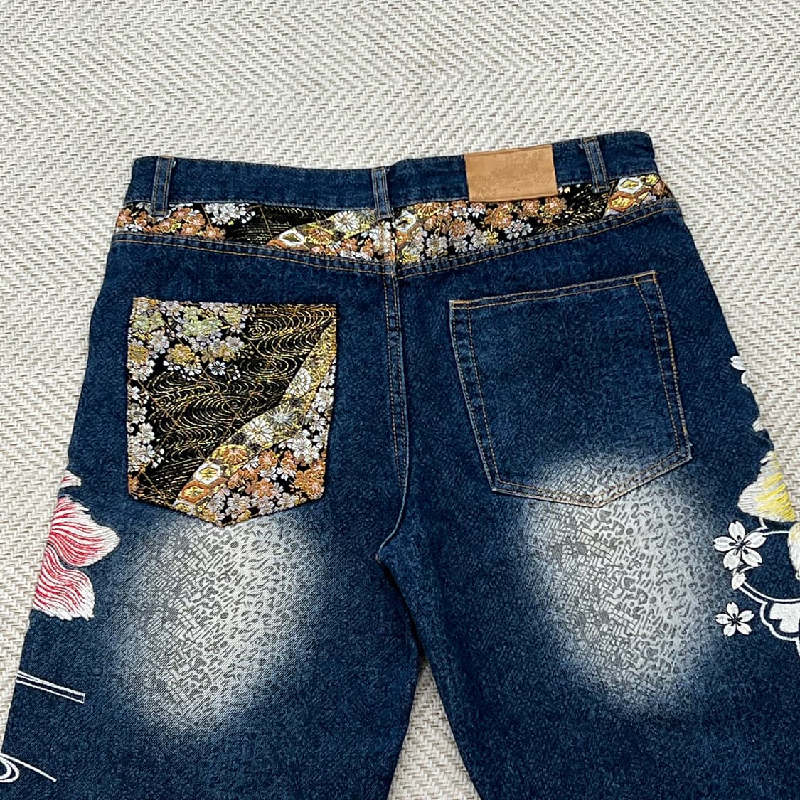 재패니즈 오리엔탈 데님 쇼츠 r3983 상품이미지4