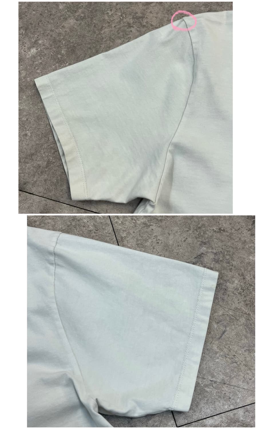 메종키츠네 더블폭스 반팔티 화이트 L #csz3412 상품이미지8