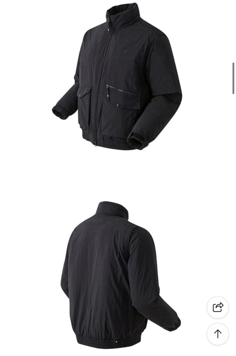 [정가 17만원] 뉴발란스 아웃포켓 패딩 남성용 상품이미지4