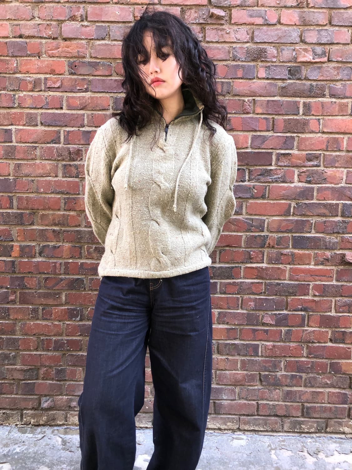 Diesel khaki knit 상품이미지3