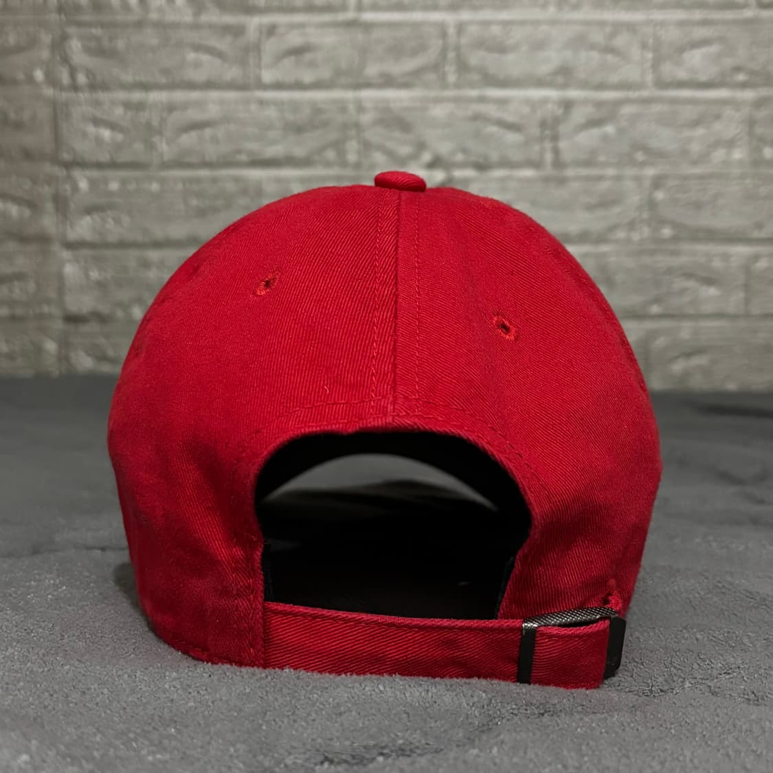 47브랜드 MLB 뉴욕양키스 스몰로고 볼캡 모자 레드 상품이미지3