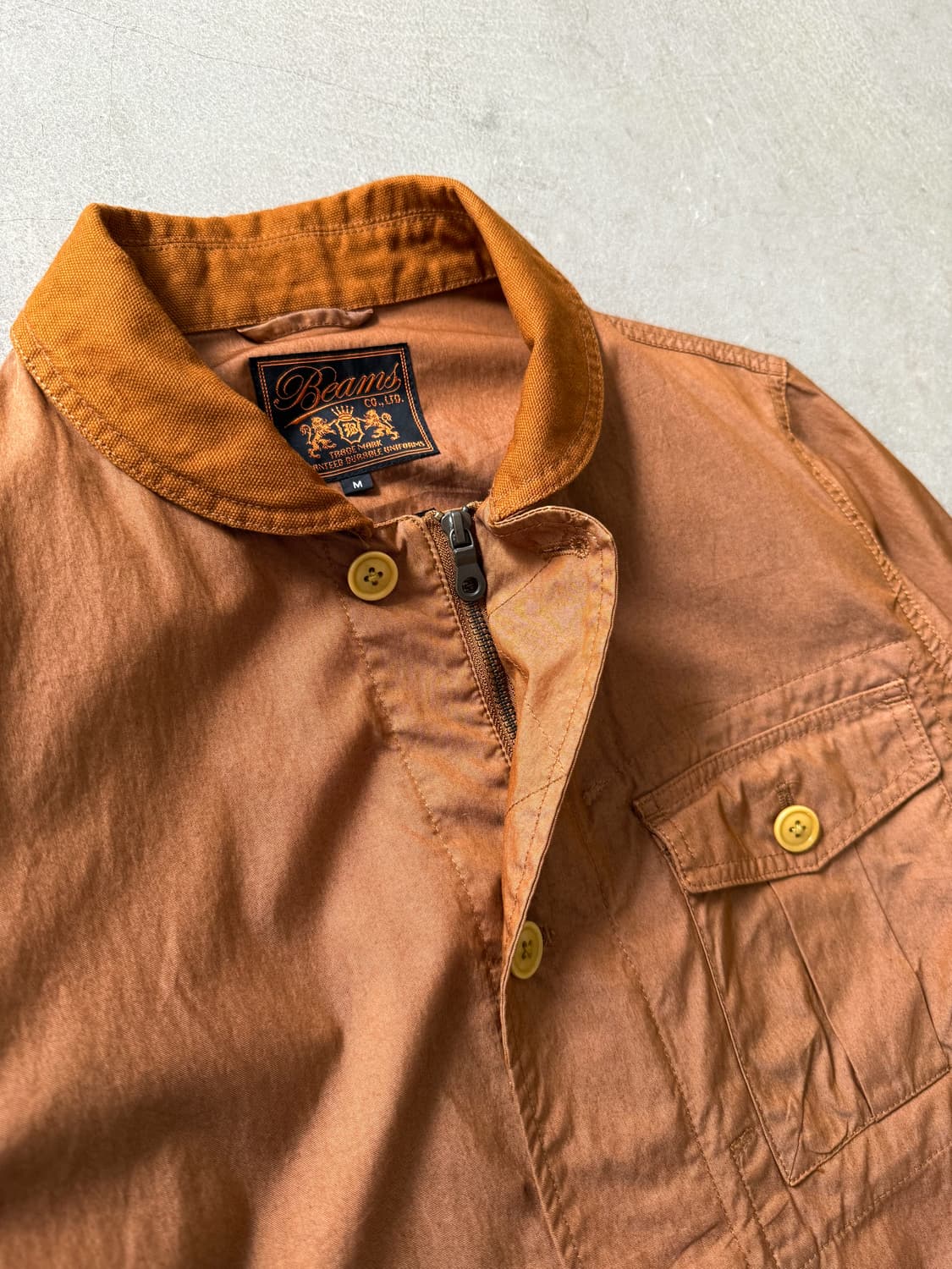 Beams Cotton Nylon Hunting Jacket 상품이미지5
