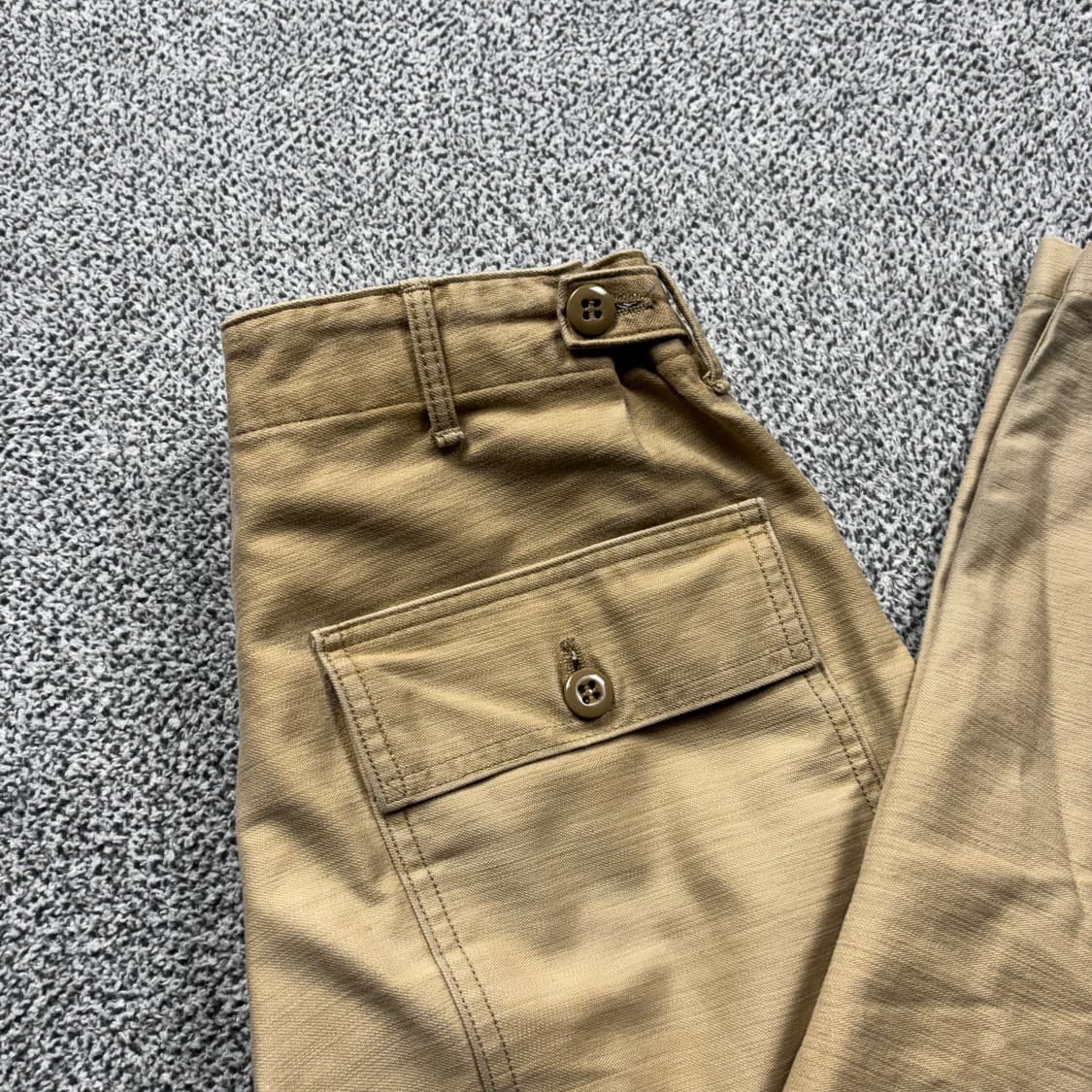 오어슬로우 브라운 퍼티그 팬츠 상품이미지2