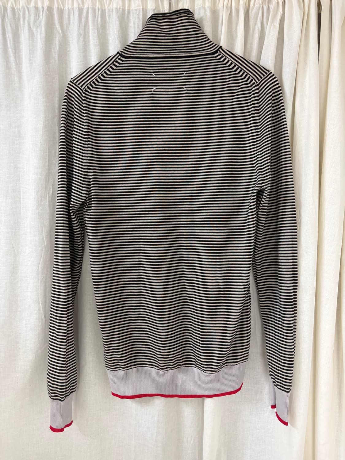 [M] 메종 마르지엘라 스트라이프 하이넥 니트 상품이미지2