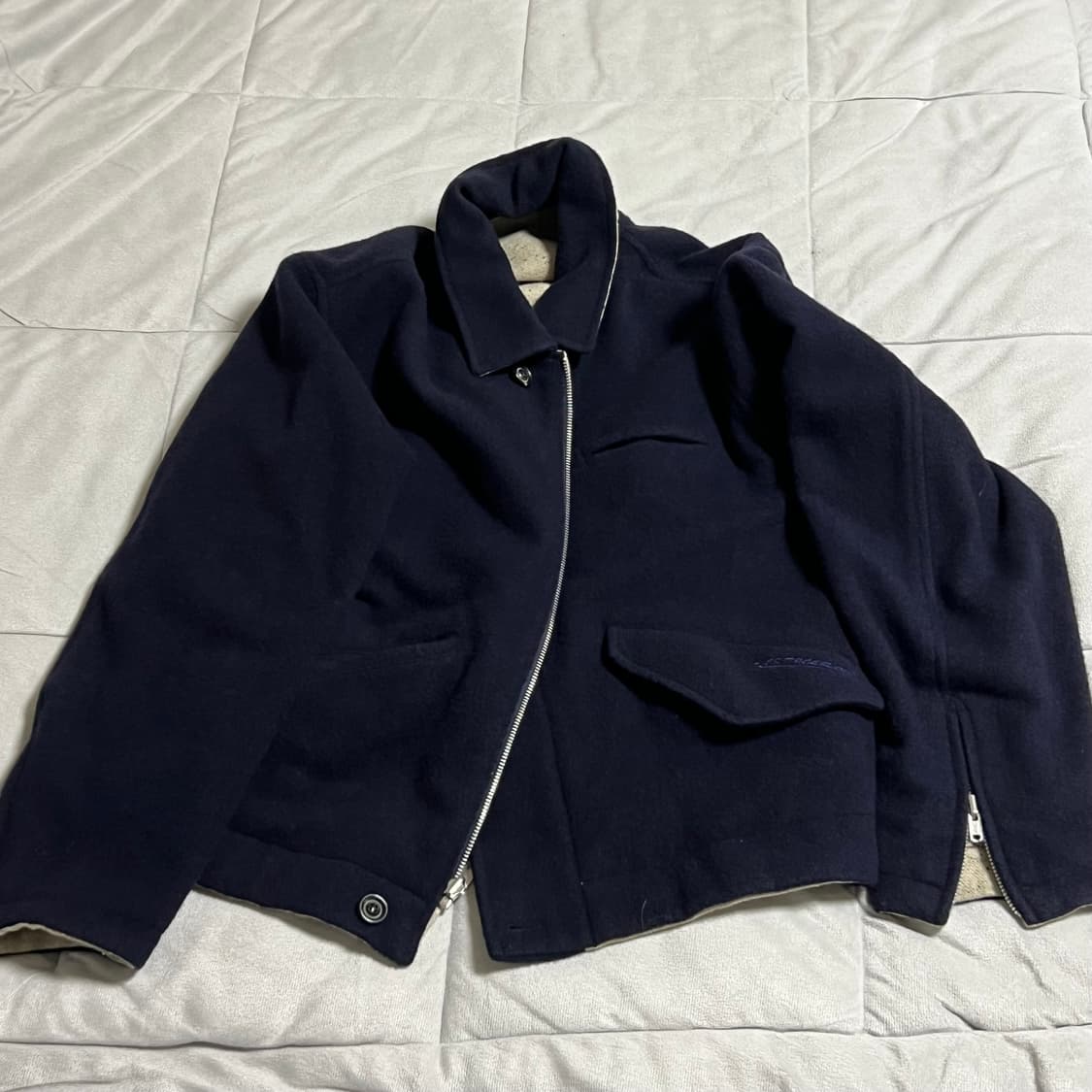 헤리티지플로스 스포츠 자켓 네이비s 상품이미지2