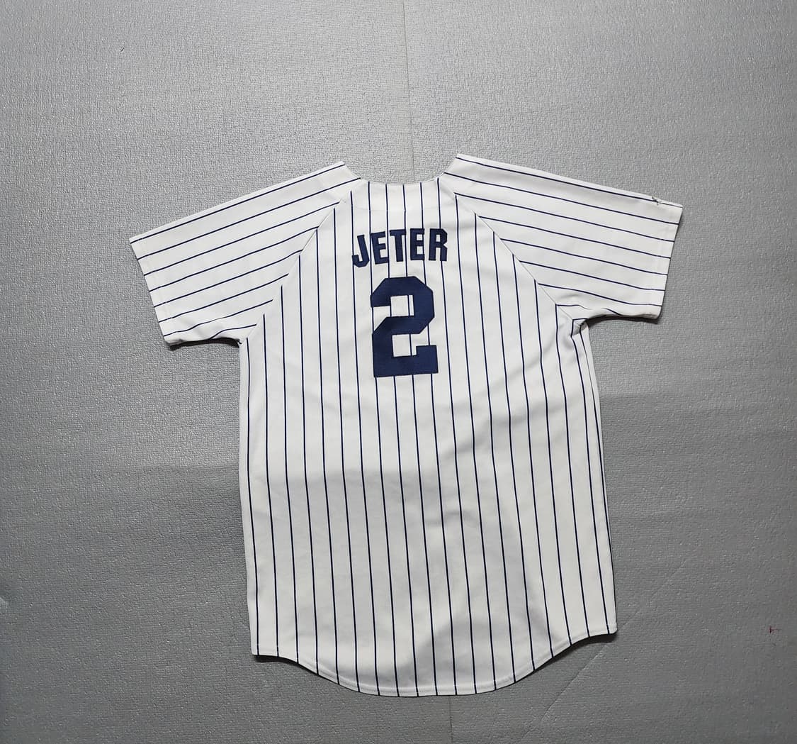 빈티지 마제스틱 뉴욕 양키스 데릭지터 야구 유니폼 져지 상품이미지6