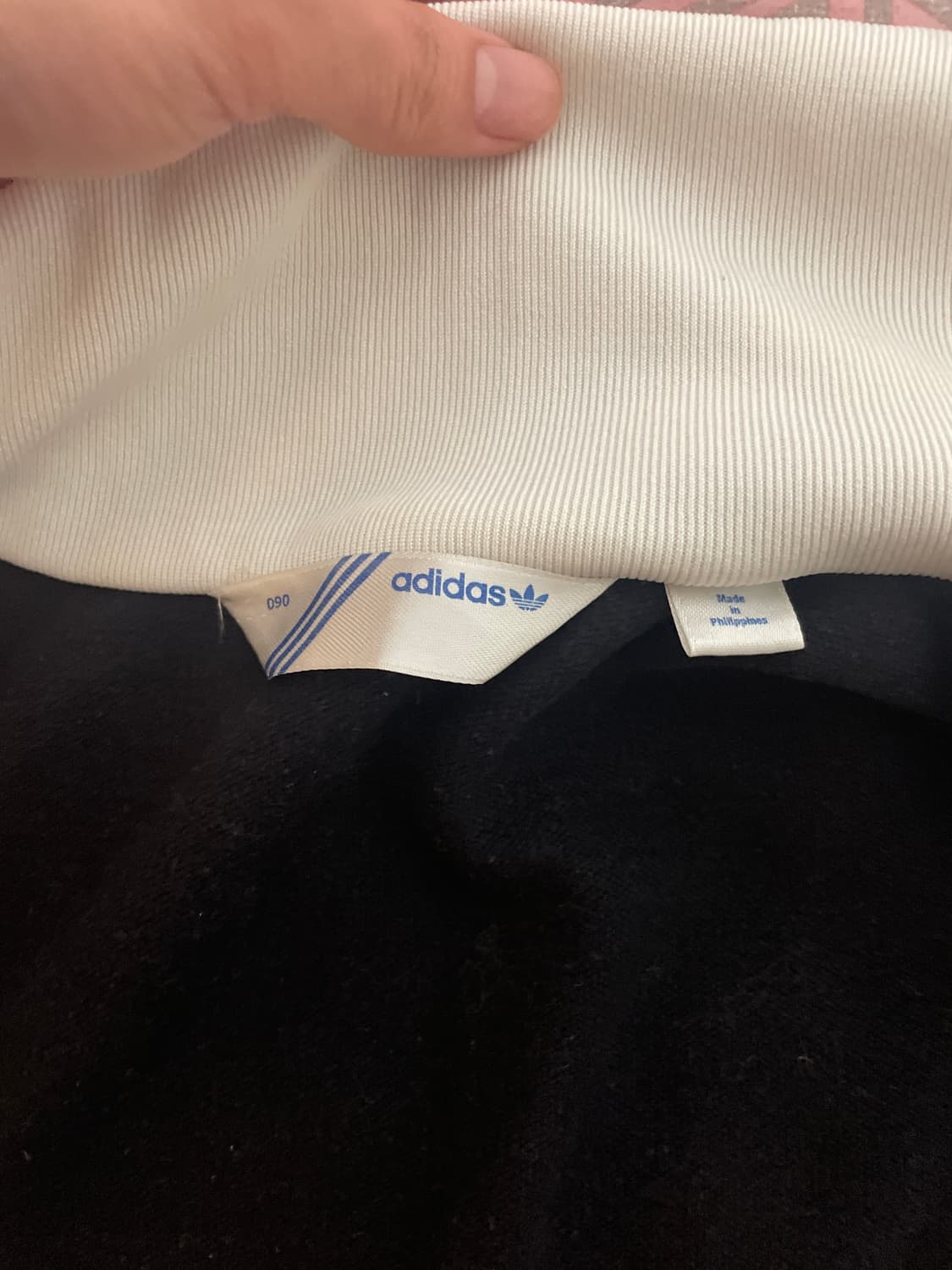 아디다스 브뤼셀 흰 검 트랙탑 긴팔 져지 90 상품이미지4