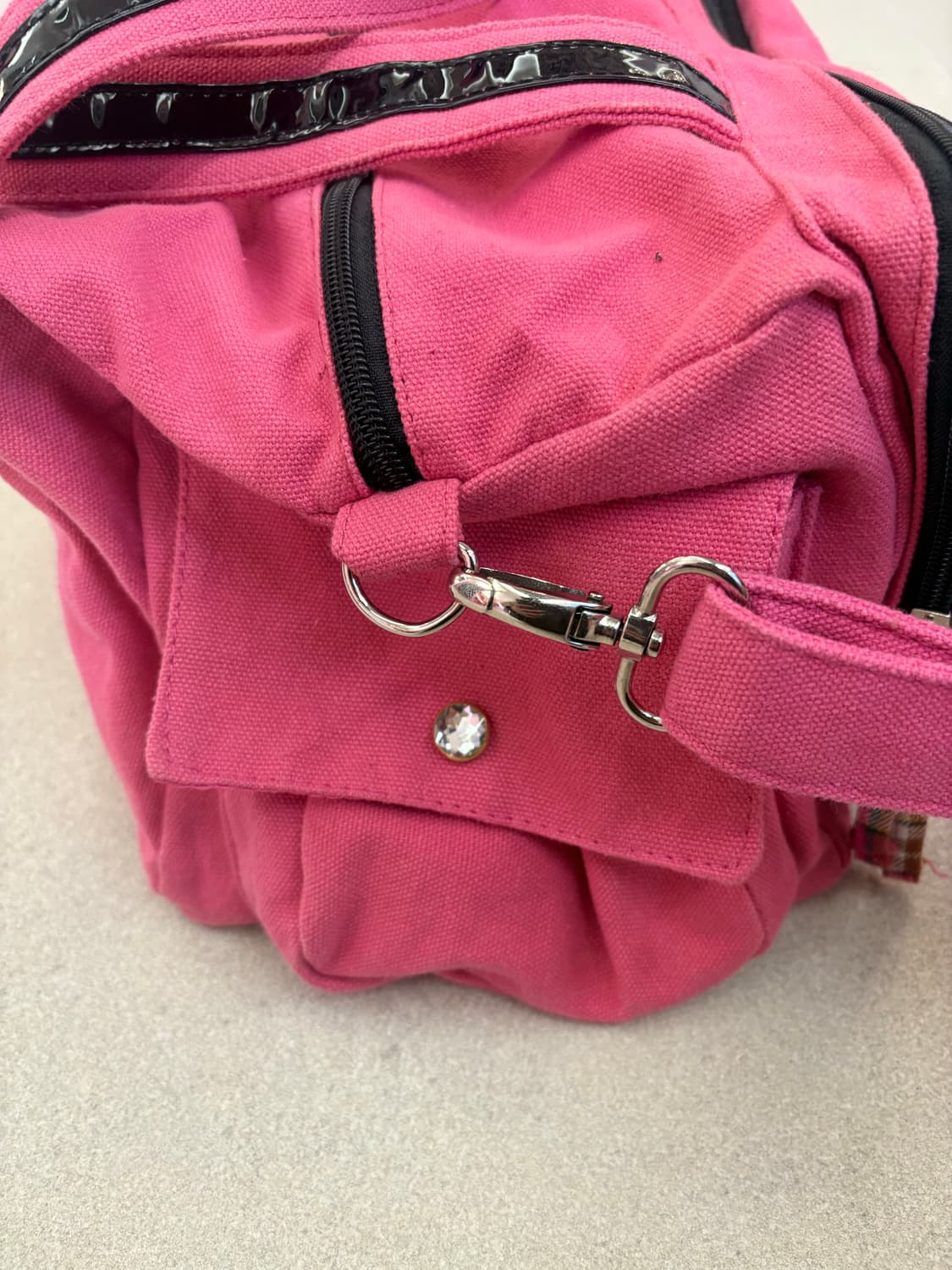 핑크 키치 갸루 숄더백 상품이미지4