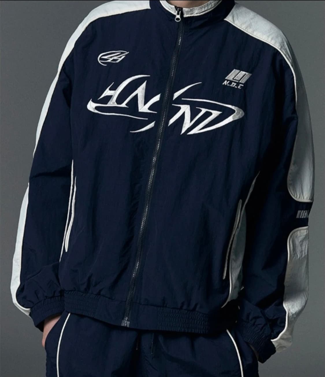 낫포너드 레이싱 우븐 바람막이 자켓 상품이미지9