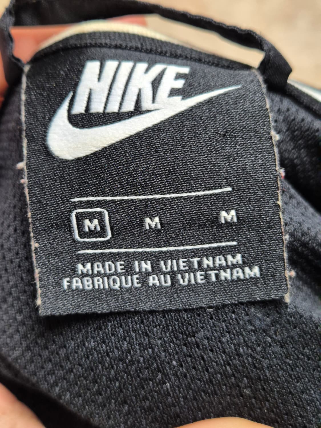 나이키 바람막이 M 블랙/화이트/회색 상품이미지2