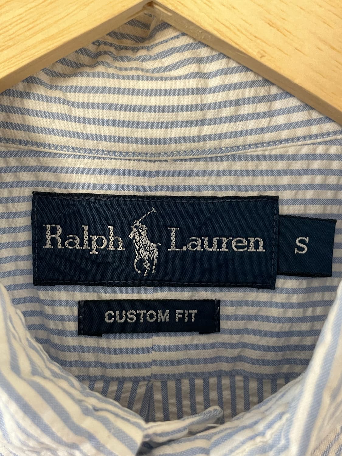 폴로 커스텀핏 스트라이프 셔츠  상품이미지5