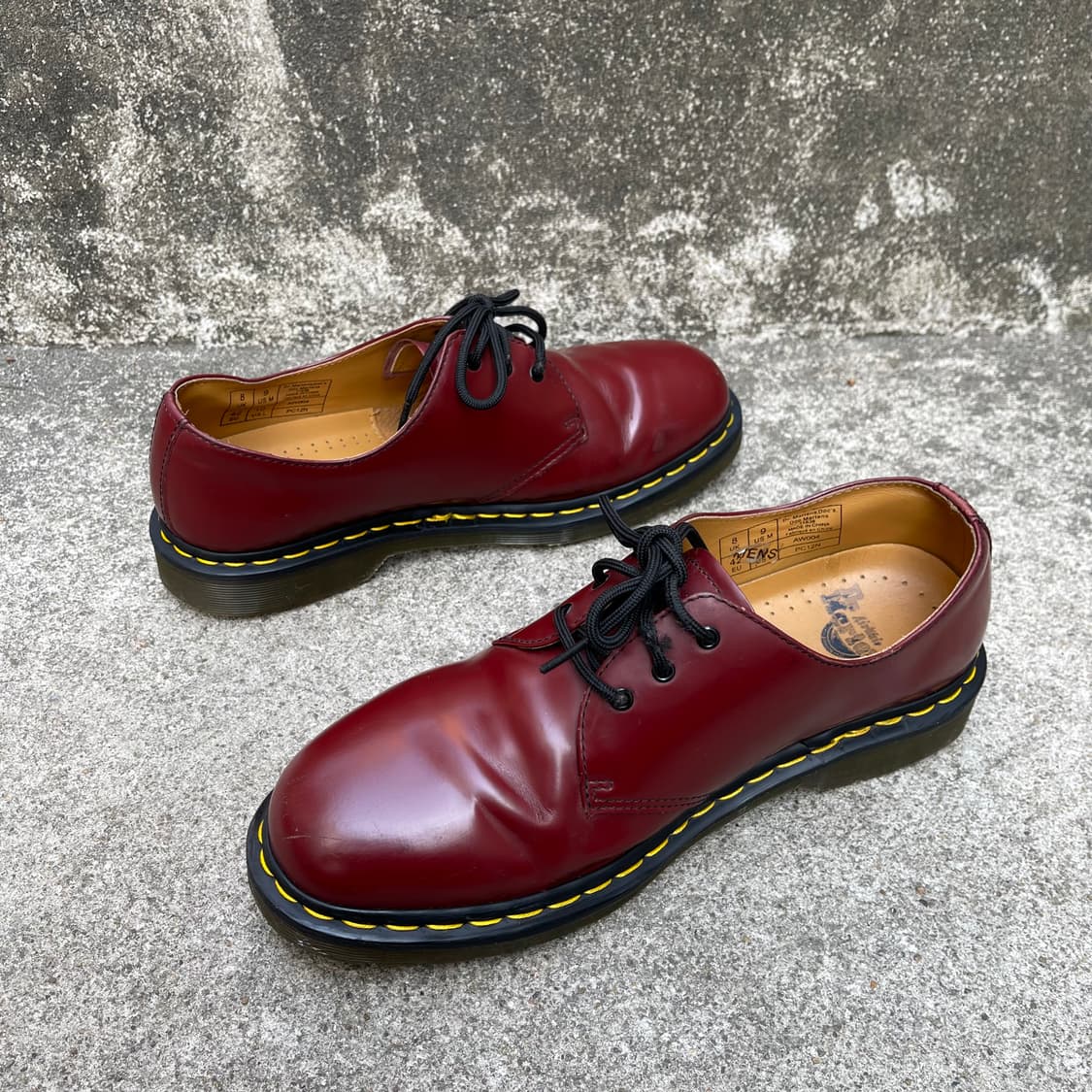 [8UK] 닥터마틴 1461 스무스 체리레드 (270~275) 상품이미지3