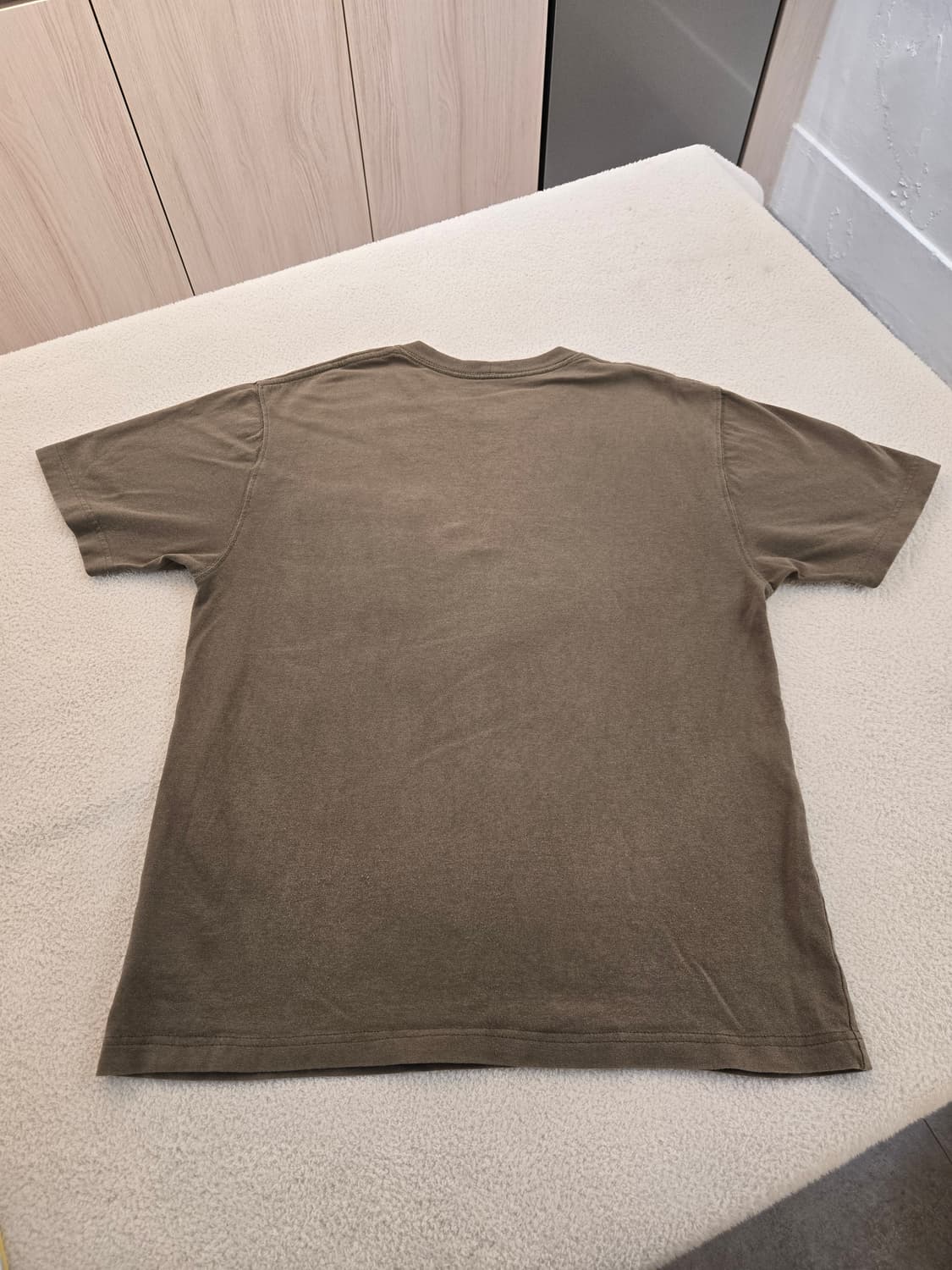 맛있게 익은 칼하트 포켓 반팔 티셔츠 카키 S 상품이미지6