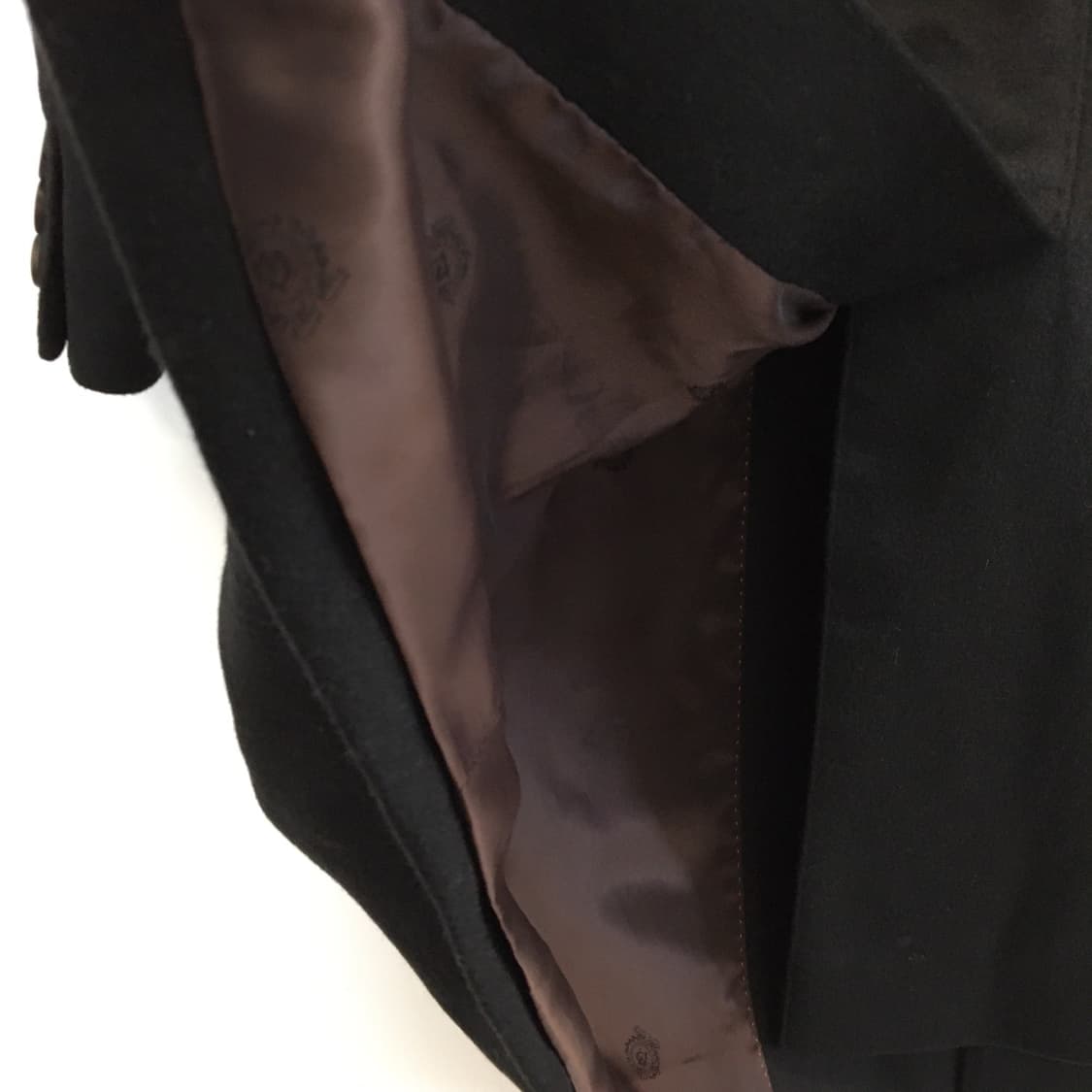 캠브릿지 캐시미어 밍크 체스터 싱글코트 100 사이즈  상품이미지5