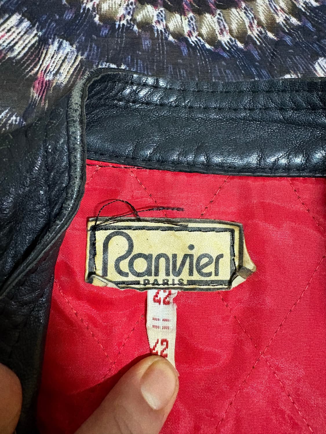 Ranvier Leather Jacket 상품이미지4