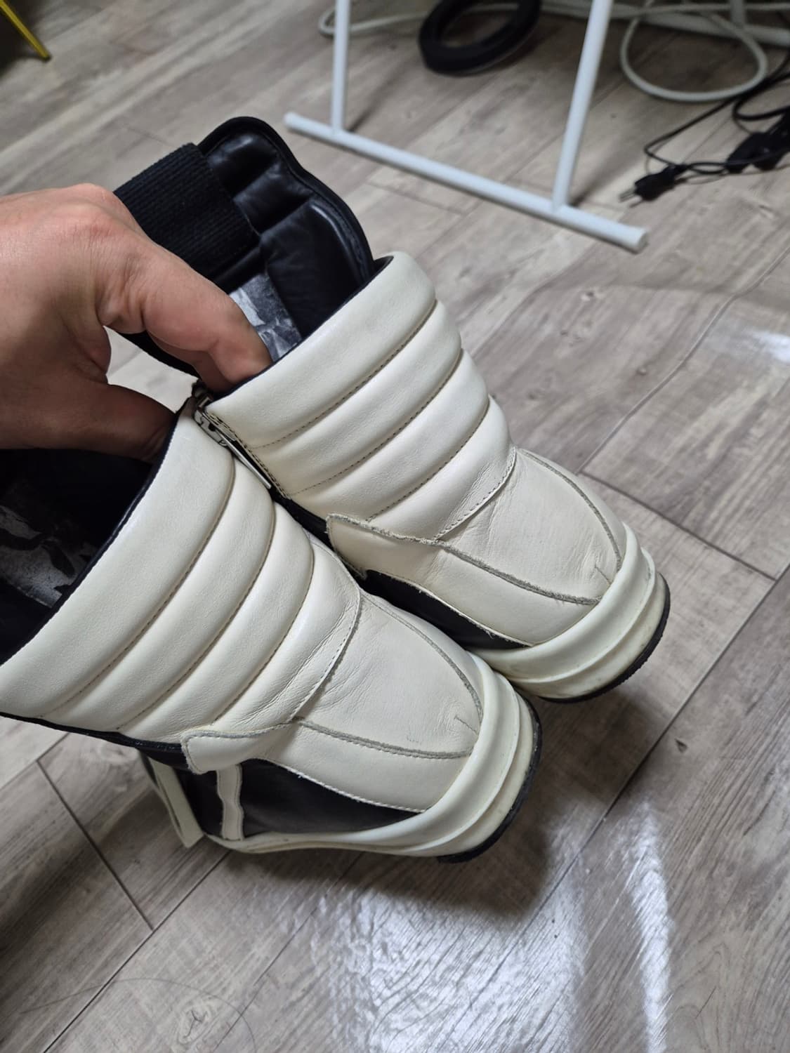 릭오웬스 지오바스켓 25fw 하이 팝니다 상품이미지4