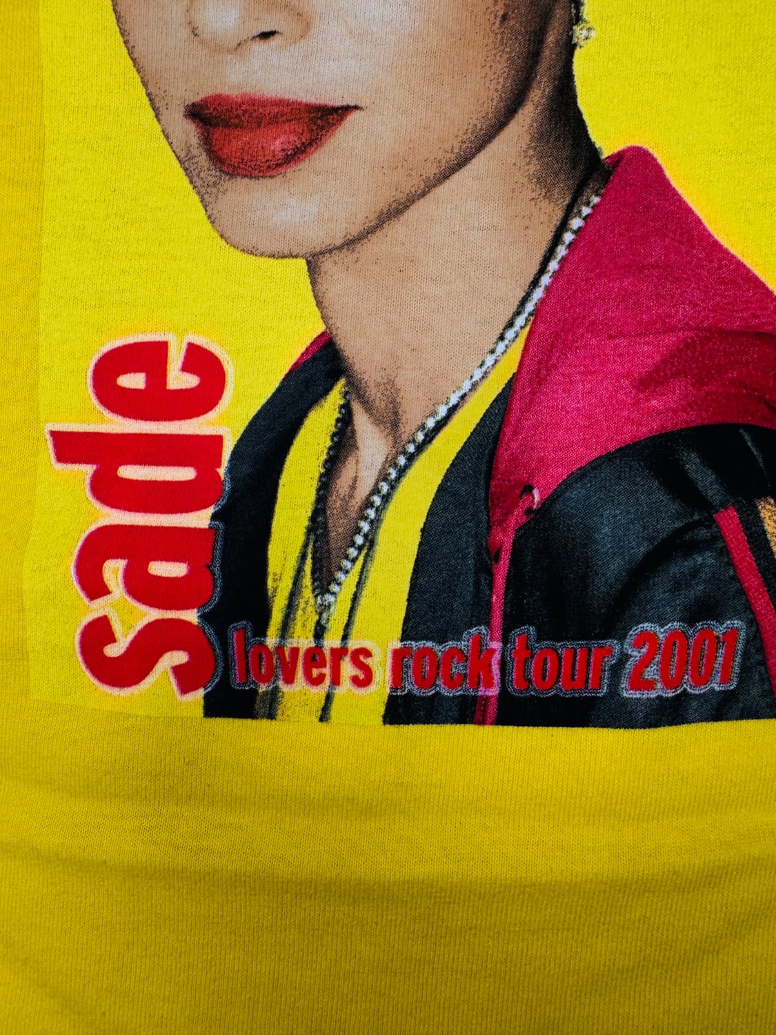 빈티지 00s 샤데이 SADE lovers rock tour 밴드티 L 상품이미지3