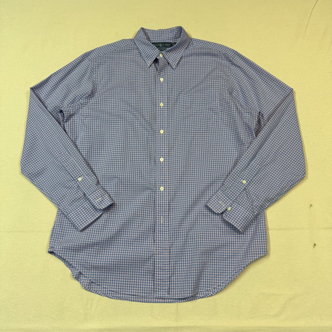 L) 폴로 랄프로렌 원포켓 클래식핏 체크 셔츠 상품이미지1