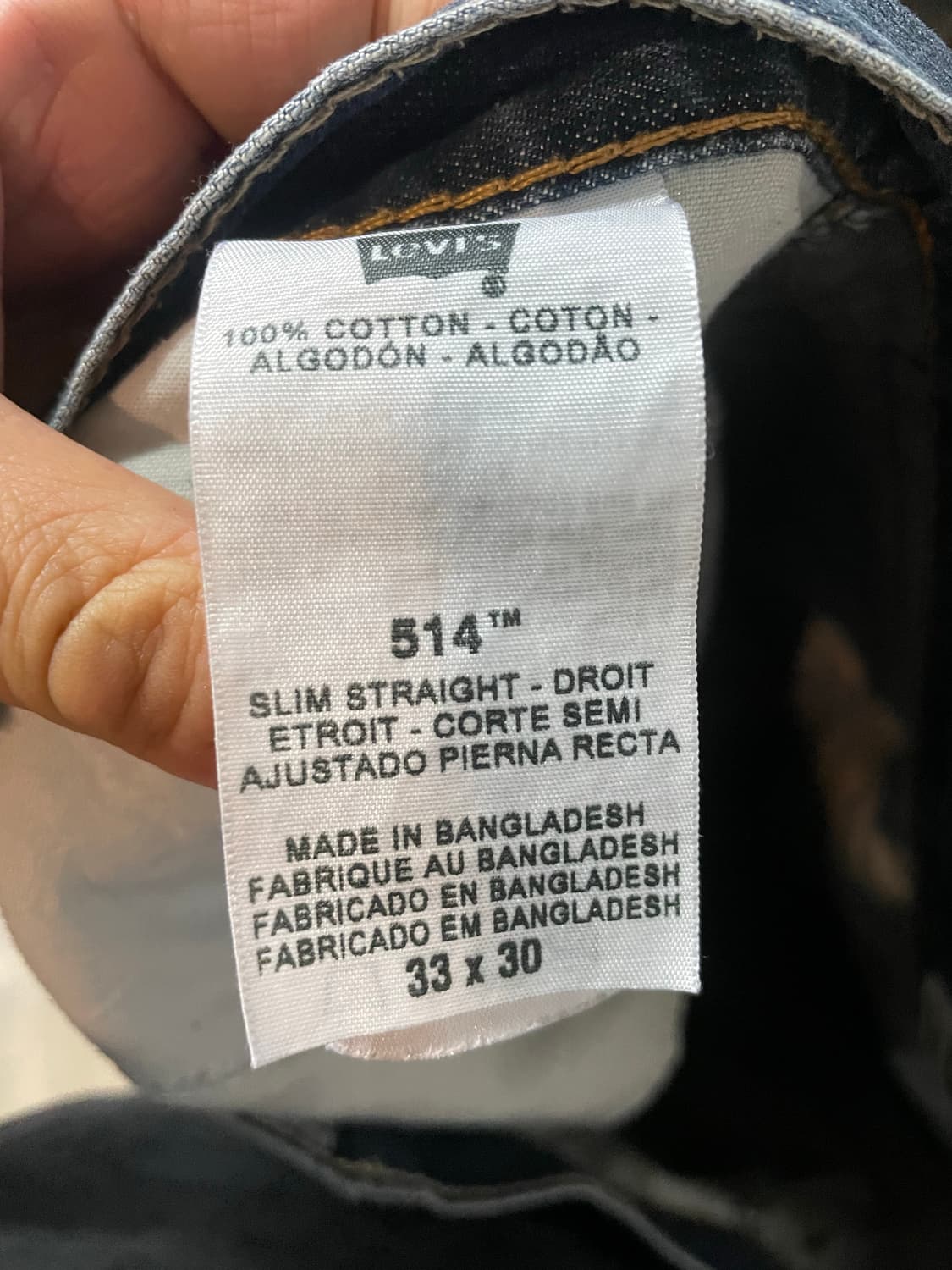 리바이스 514 33x30 상품이미지7