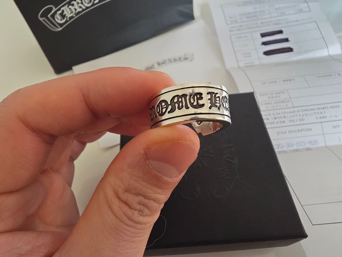 크롬하츠 스크롤라벨링 반지 급처 합니다 (us9.5 10

20호 21호 상품이미지4