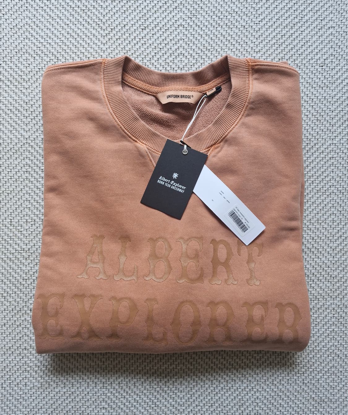 유니폼브릿지 AE 피그멘트 스웻셔츠 XL  상품이미지1