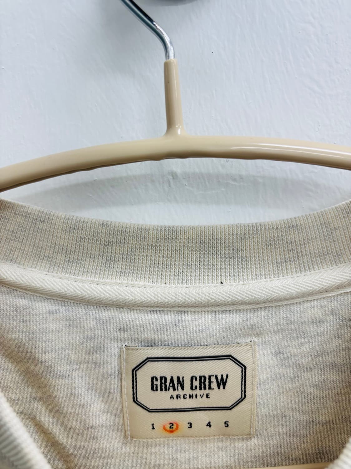 그랑크루 GRAN CREW HERITAGE 크루넥 맨투맨 상품이미지2