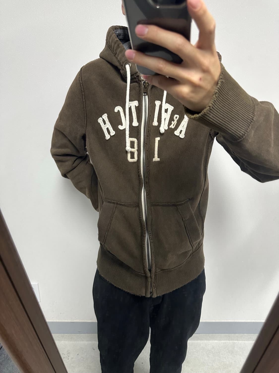 아베크롬비 빈티지 후드집업 상품이미지3