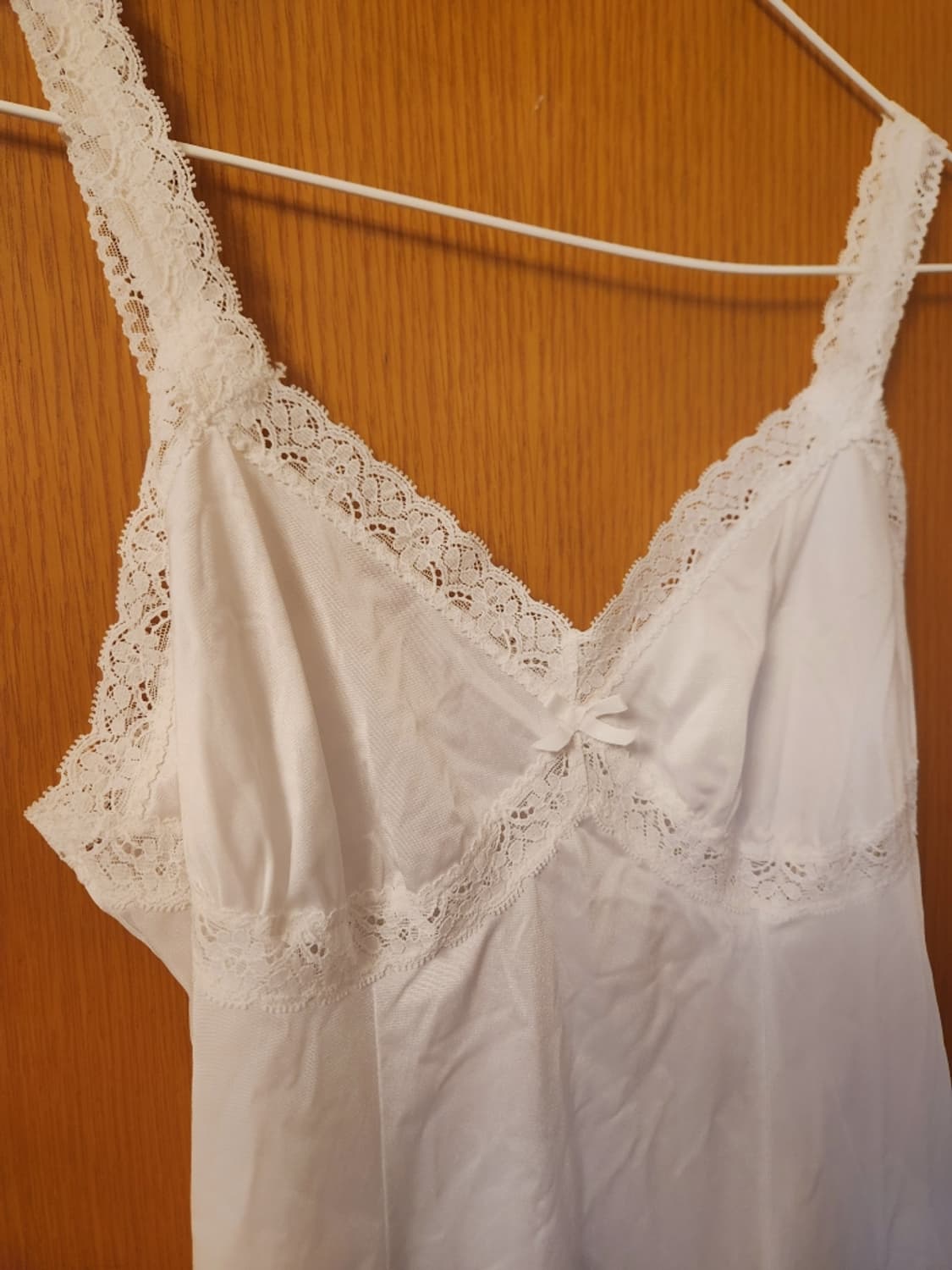 백예린깔 모리걸st 레이어드 화이트 레이스 빈티지 슬립 상품이미지3