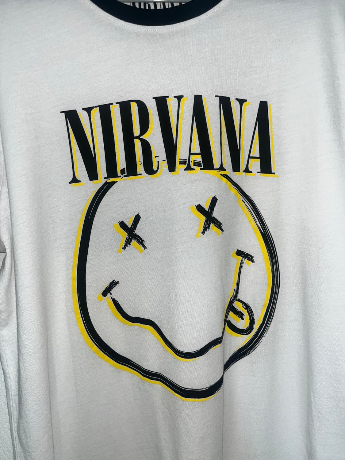 너바나 링거 티셔츠 상품이미지4