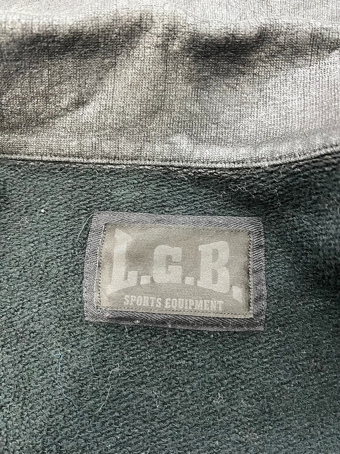 르그랑블루 드레이프 바이컬러 코팅 니트 가디건 자켓 상품이미지7