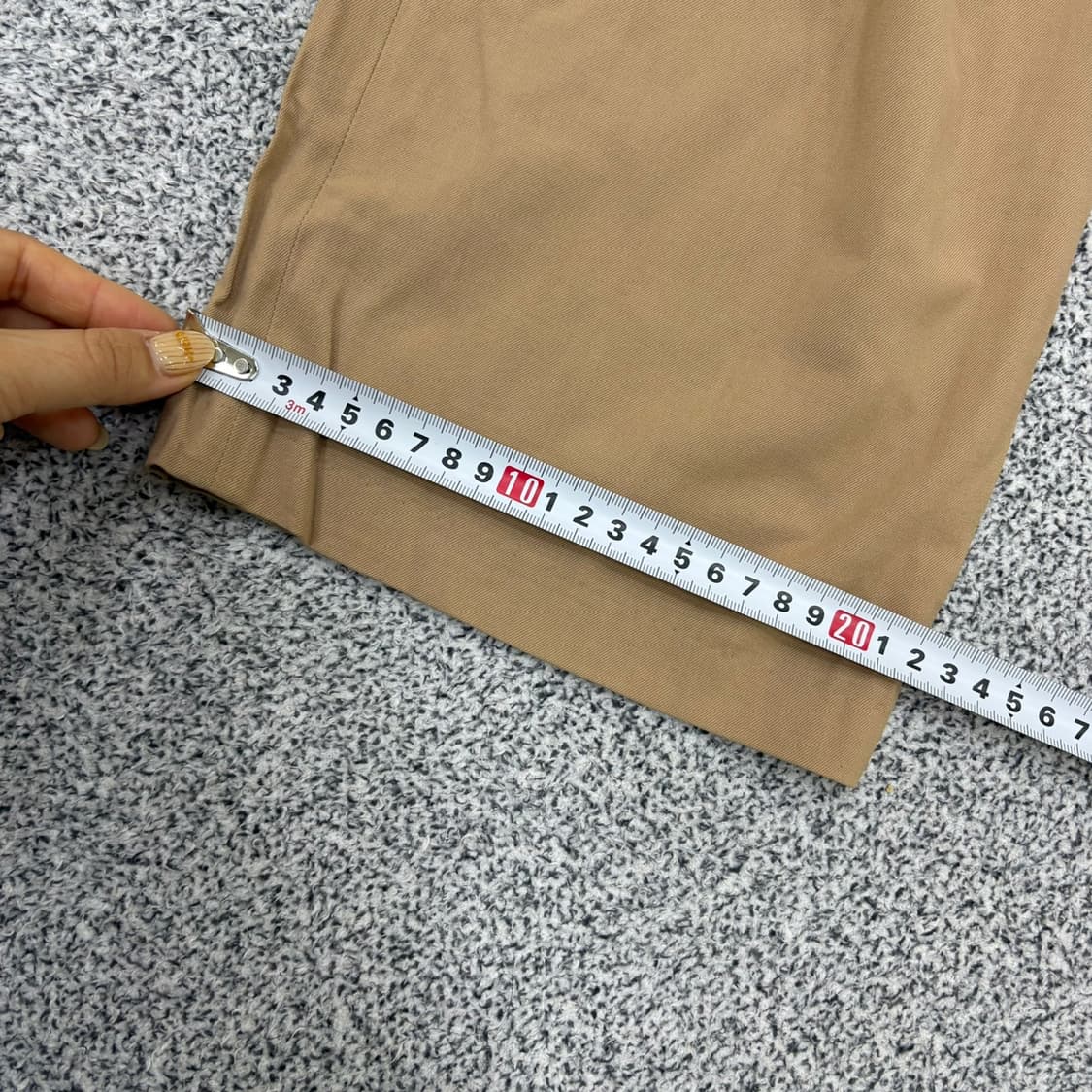 40 리우조 여성 와이드 면바지 치노팬츠 0415J 상품이미지9