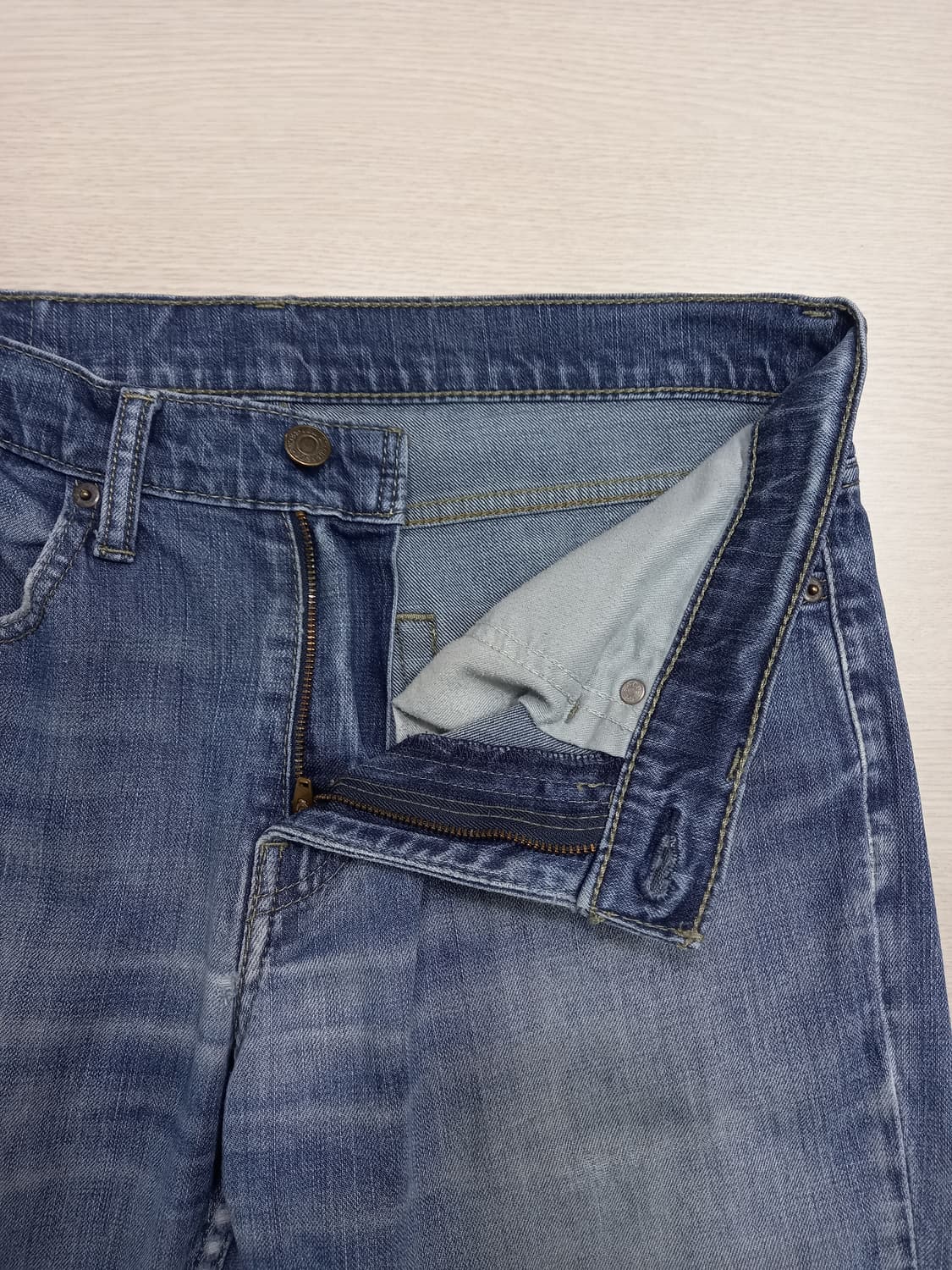 32 리바이스511 워싱 스판 슬림일자진 32-367 상품이미지6