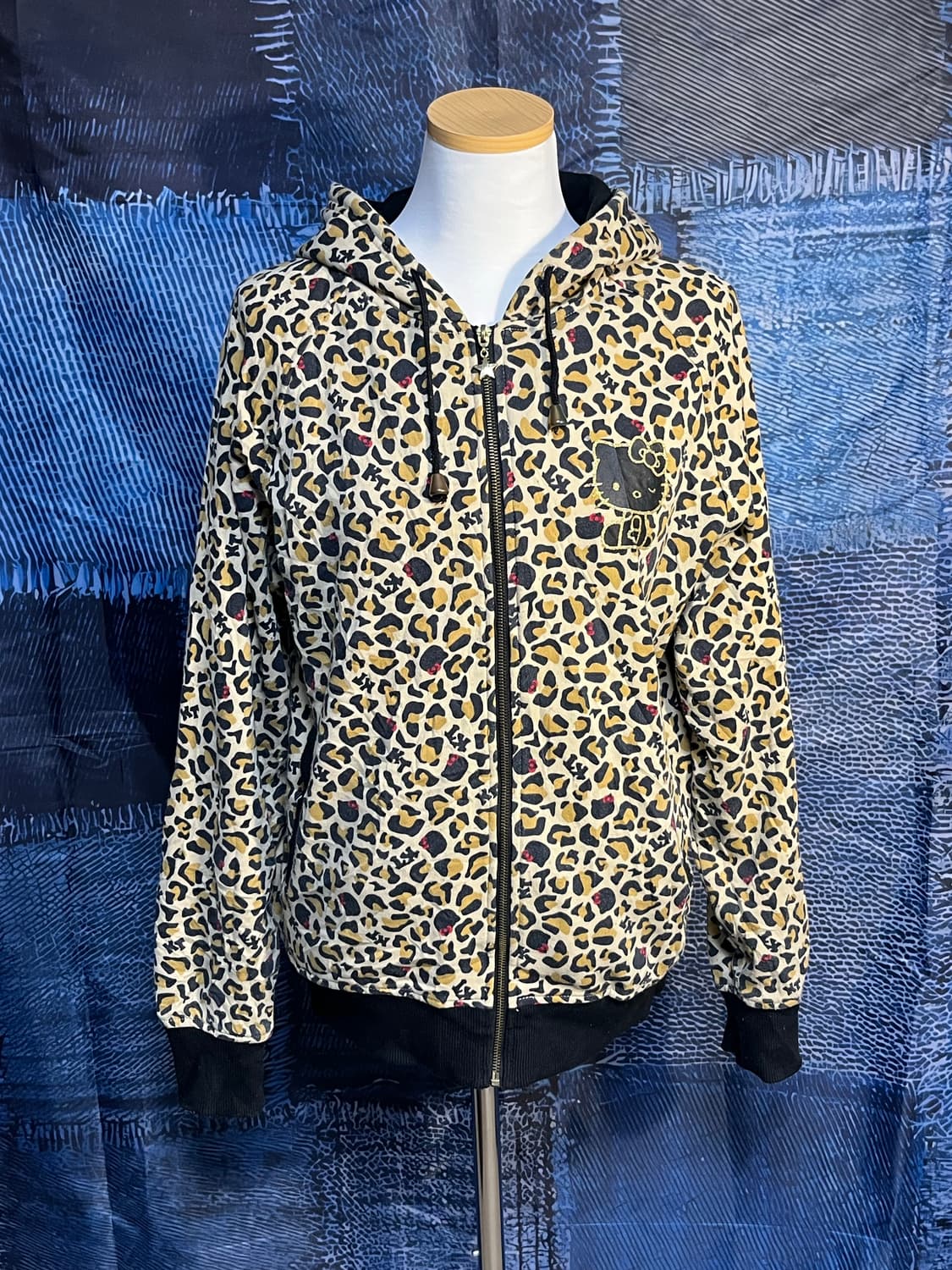 Hello Kitty 레오파드 후드집업 상품이미지4