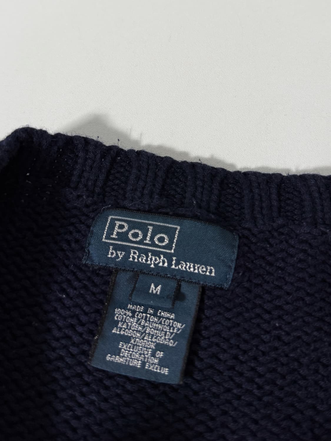 폴로 랄프로렌 해비 코튼 성조기 니트 상품이미지4