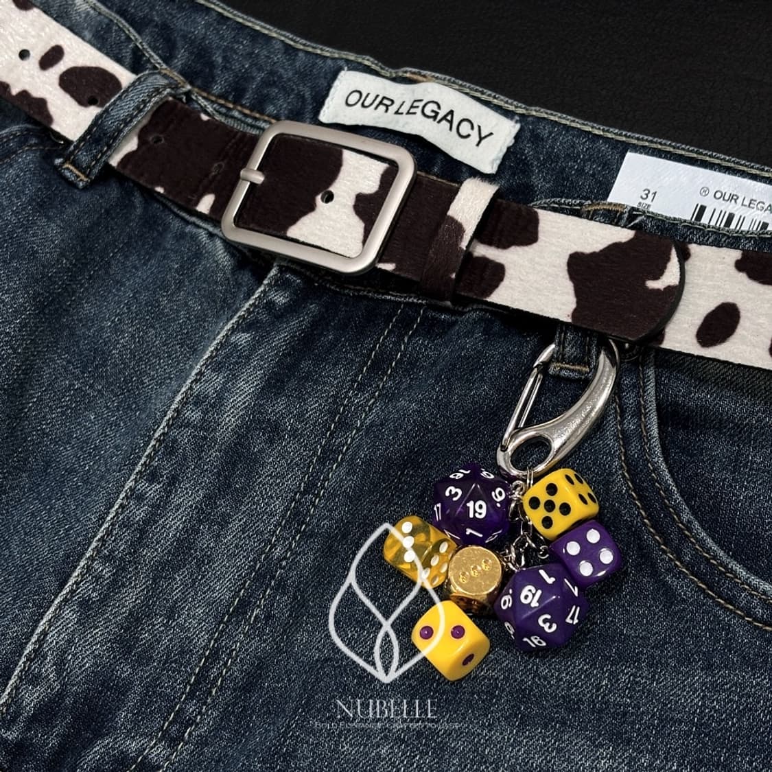 🌗 Violet dice keyring / 바이올렛 주사위 키링 상품이미지8