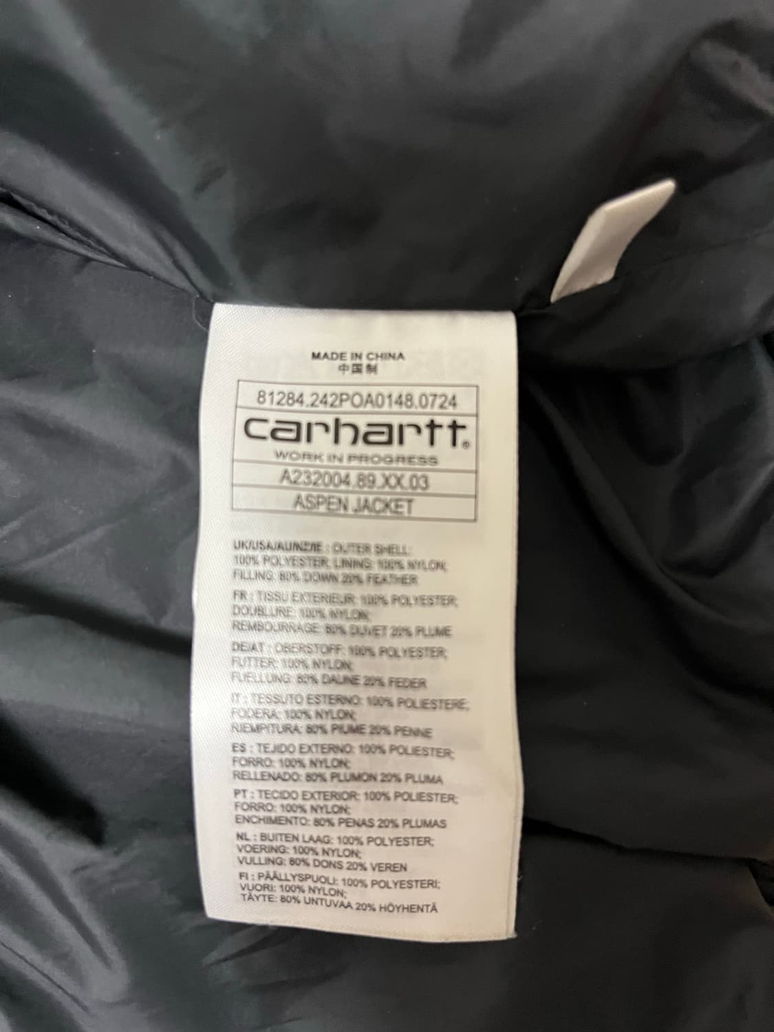 칼하트 아스펜 자켓 상품이미지6