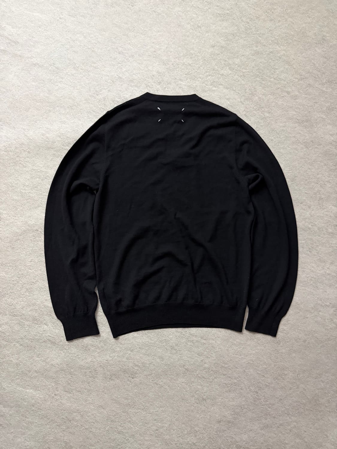 마르지엘라 스티치 브이넥 니트 상품이미지1