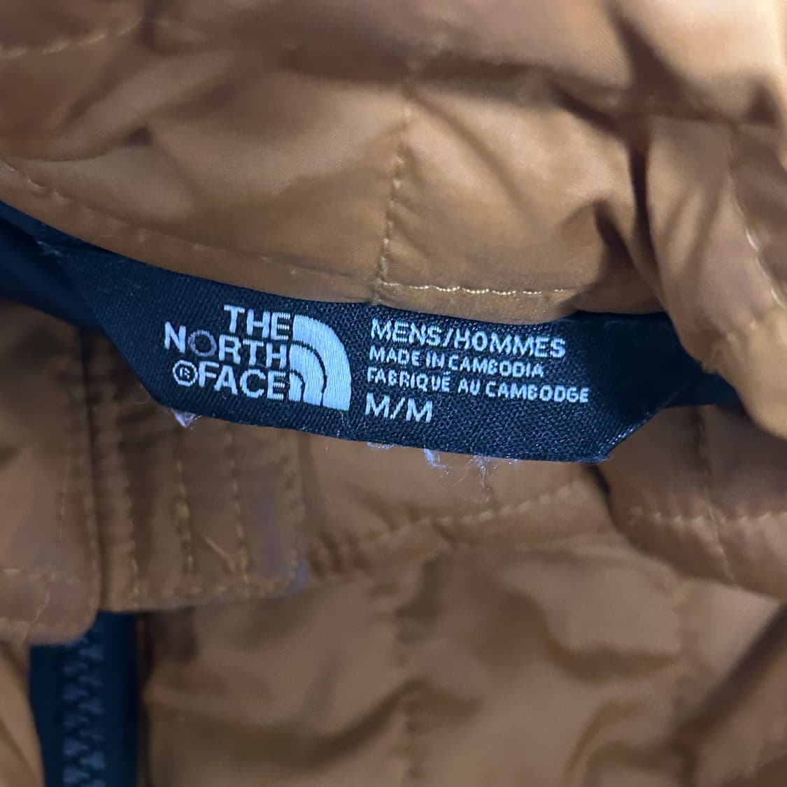 (후루츠 특가 ) 노스페이스 카멜 머스타드 경량 패딩 자켓 M L 상품이미지6