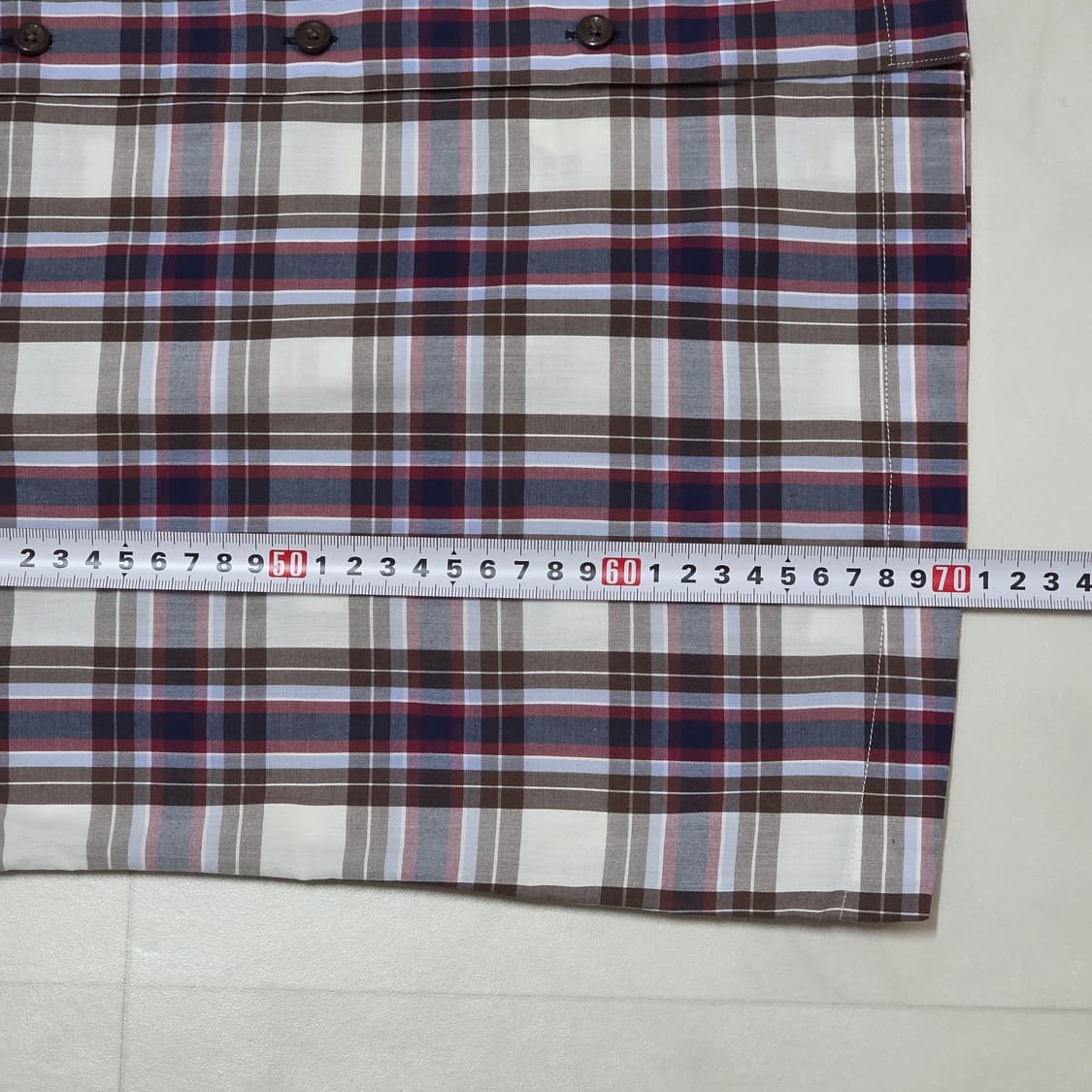 100 닥스 멀티체크 반팔셔츠 상품이미지6