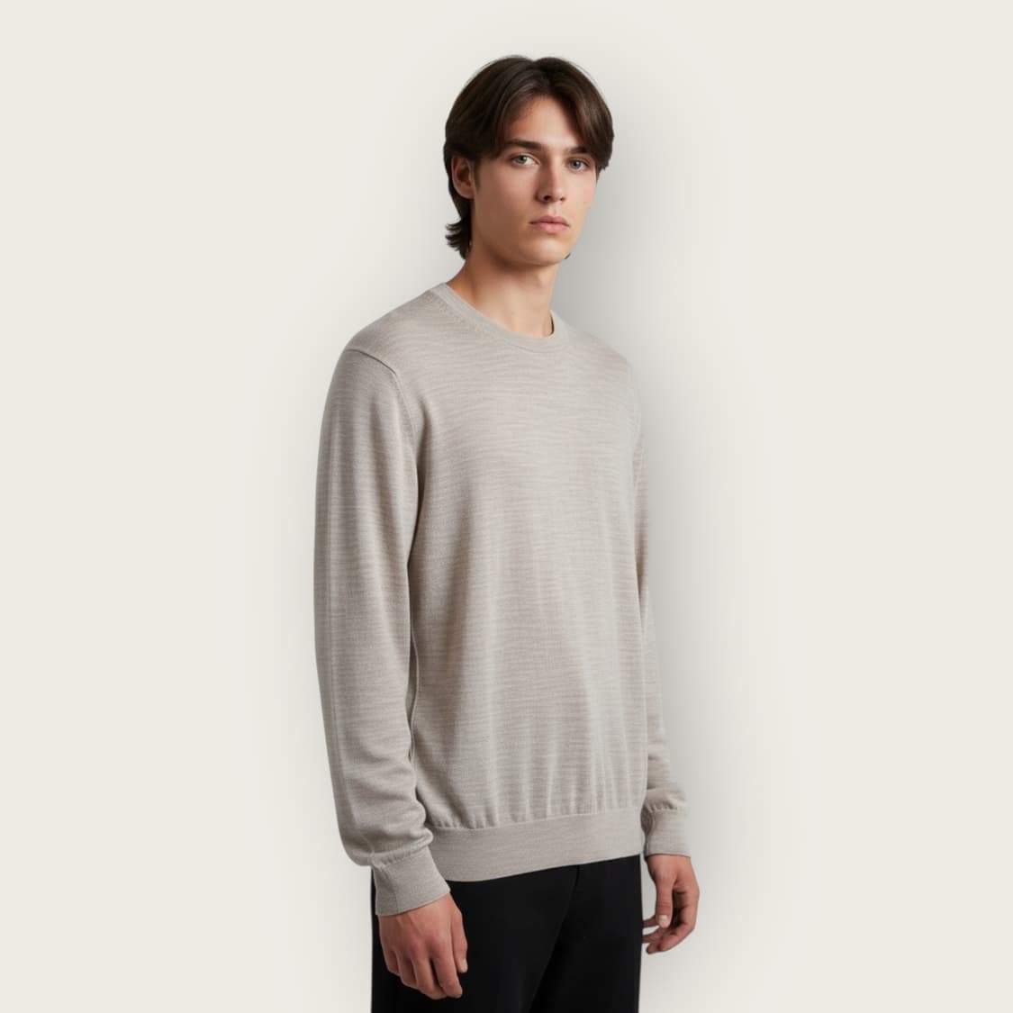 100/ 타임옴므 22FW 울 니트 상품이미지1