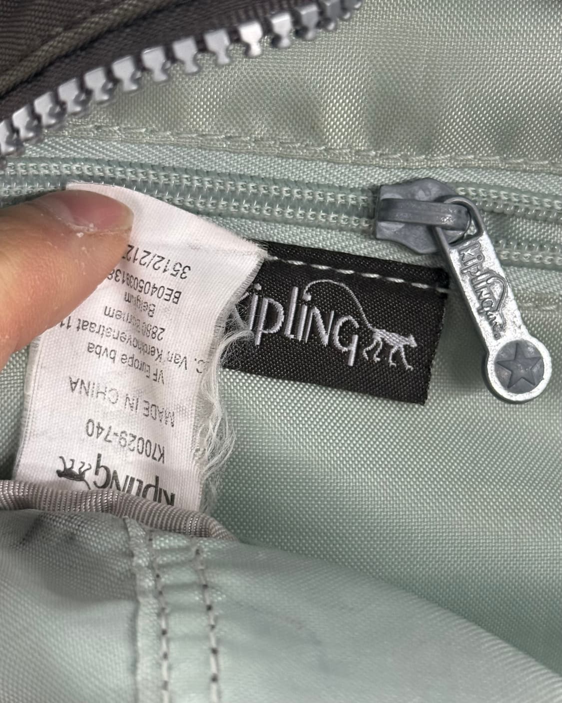 키플링 브라운 갈색 백팩 가방 고릴라 인형 키링 학교 로리걸 갸루 펑크 상품이미지10