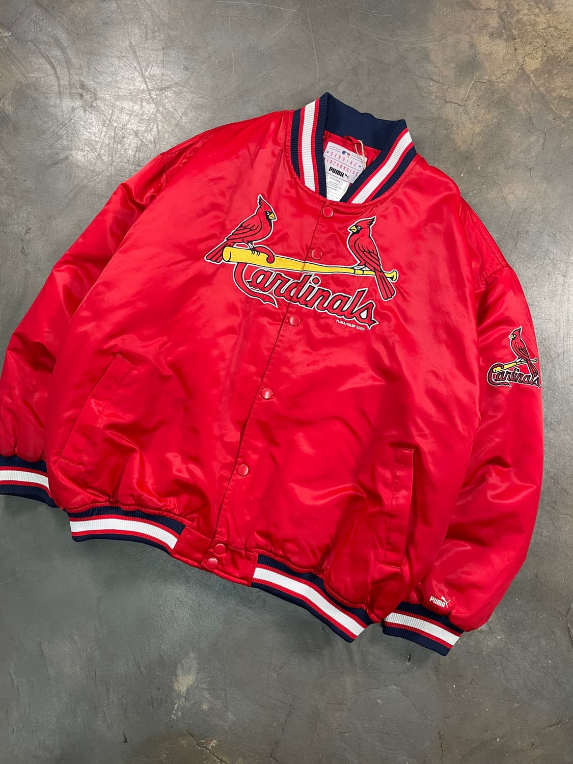 제뉴인머천다이즈 세인트루이스 바시티 자켓 상품이미지2