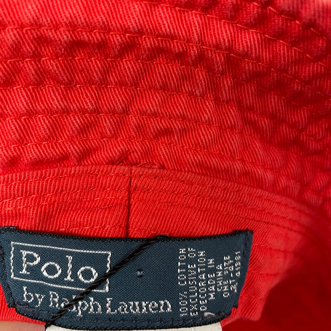 폴로 랄프로렌 빅포니 오렌지 버킷햇 -(W) 상품이미지4