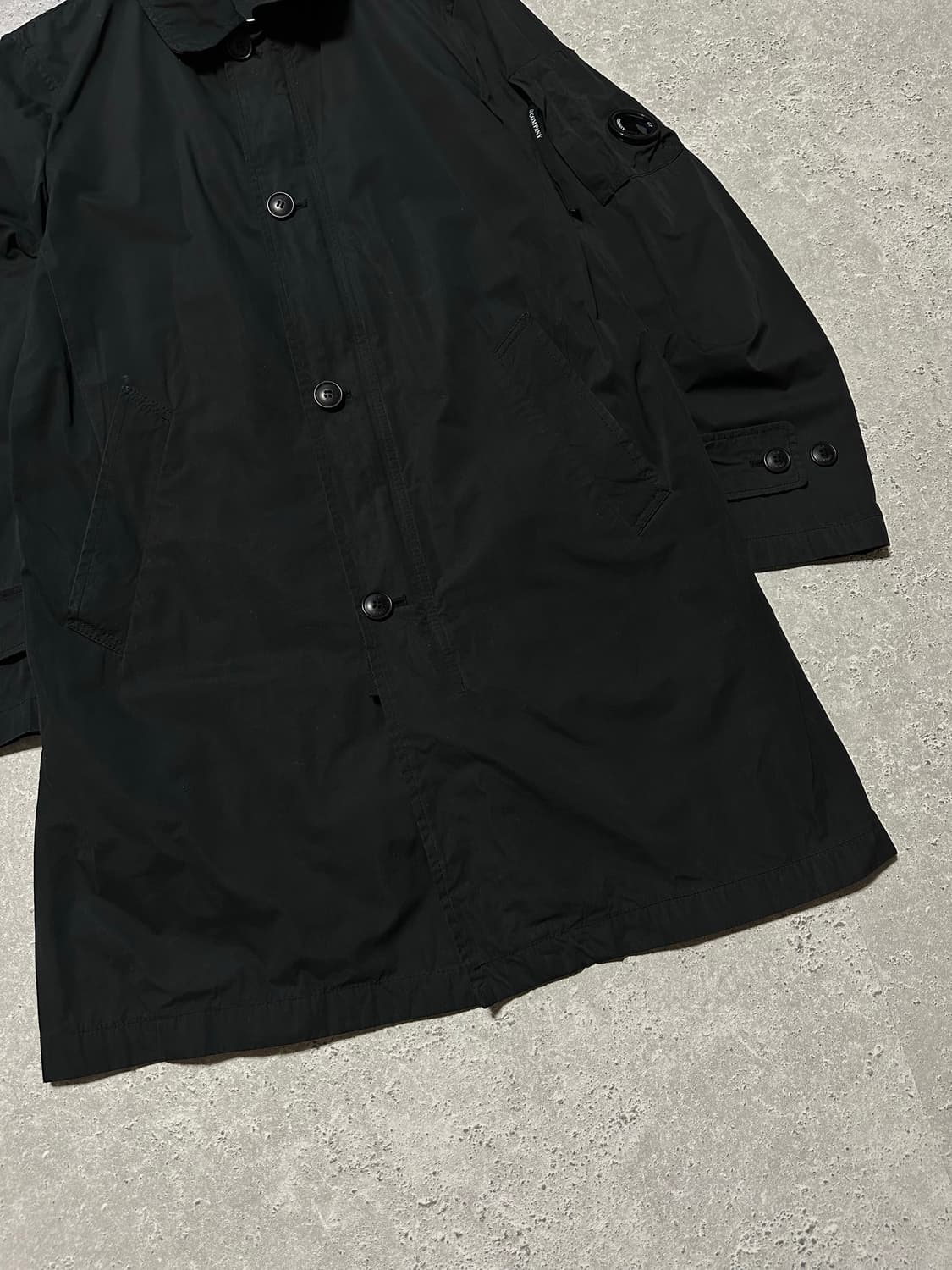 CP컴퍼니 사이드 렌즈 나일론 트렌치 롱자켓 상품이미지3