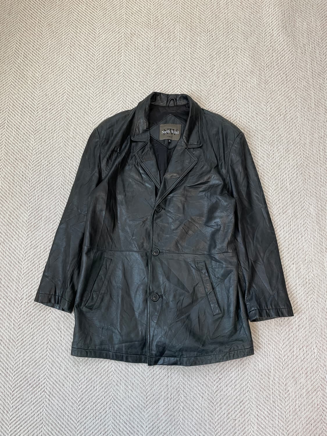 노스 윈드 이태리 레더 테일러드 자켓 J03671 상품이미지1