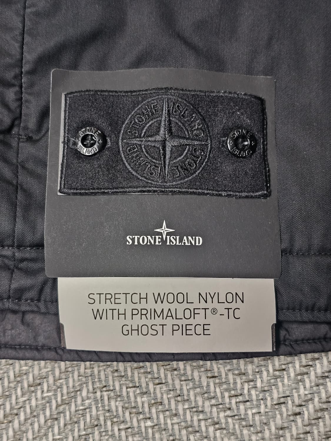 스톤아일랜드 고스트 피스 스트레치 울 나일론 리버시블 베스트 상품이미지4