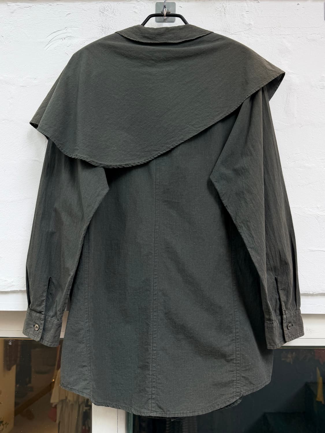 Comme des Garcons 러플 케이프 프릴 블라우스 M 상품이미지7